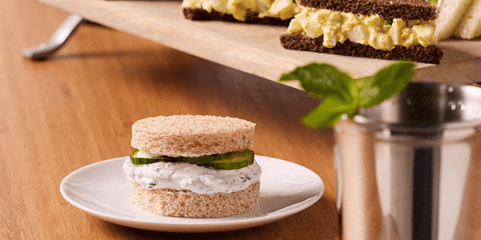 Low-fat Yogurt & Cucumber Sandwich