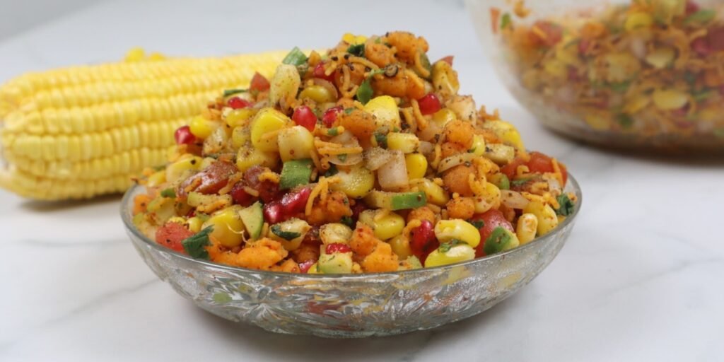 makai bhel recipe