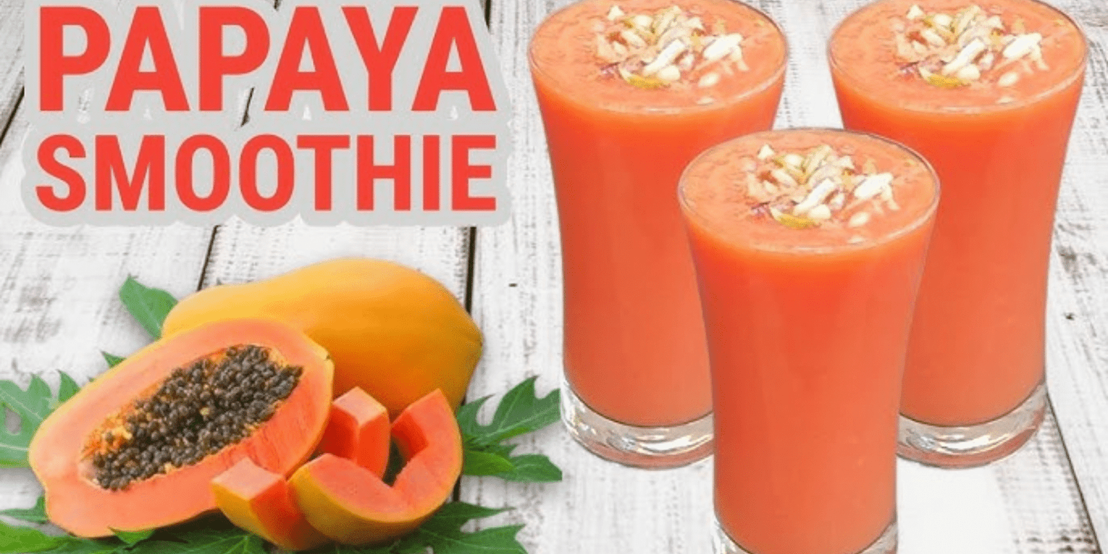 Papaya Shake Recipe A Delicious and Healthy Drink for Every Season 1 Papaya Shake Recipe