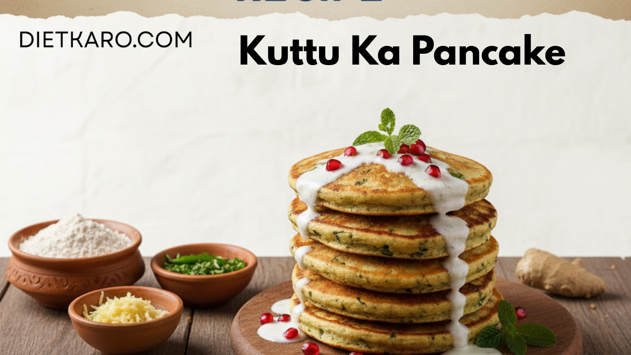 Kuttu Ka Pancake Recipe